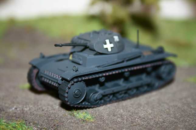 a) Panzer II Ausf.b